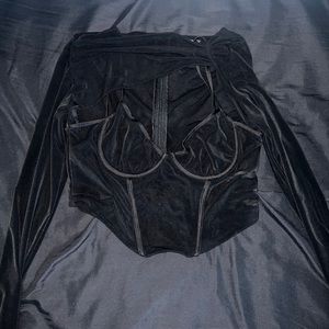 House of cb Isabel black corset